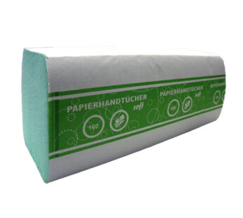Handtuchpapier 2lagig Grün  (3200stk) 20 x 160 Pck