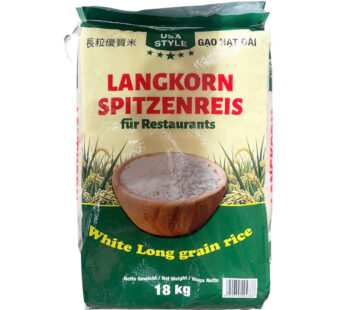 Langkorn-Spitzenreis für Restaurants USA Style, 18 kg
