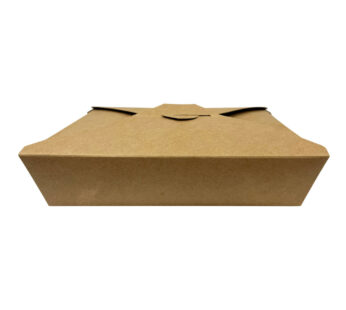 Kraftbox, Take Away, 1480ml, 21cm x 15,5cm x 4,8cm