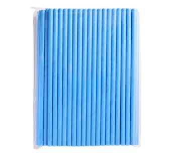 Strohhalm aus Papier Blau 50×100 Stk.