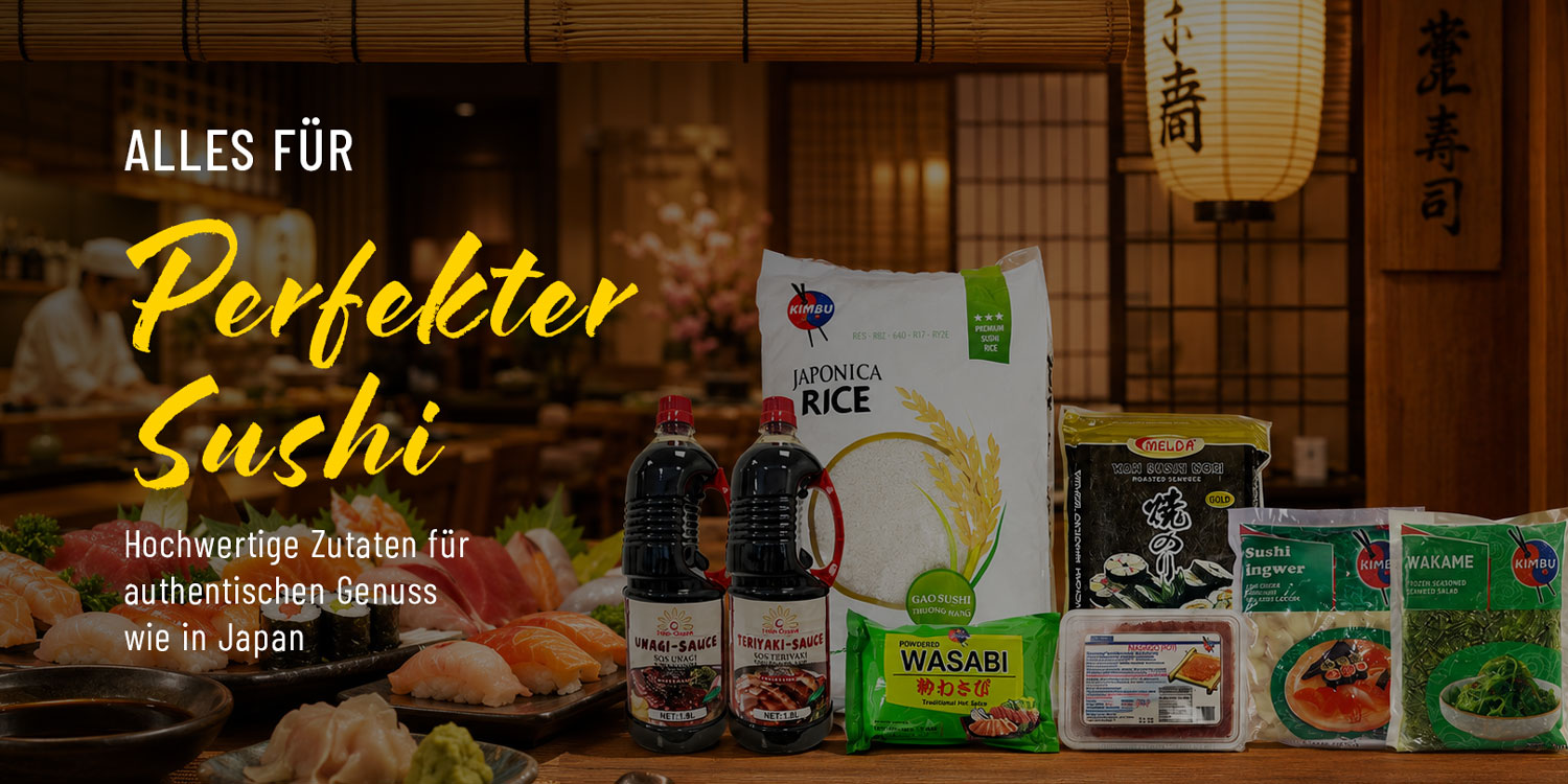 Alles für perfektes Sushi