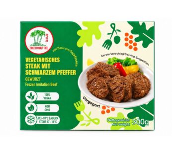 Vegetarisches Rindfleisch Black Pfeffer