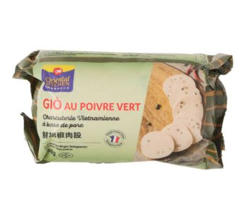 Vietnamesische Schweinewurst mit grünem Pfeffer